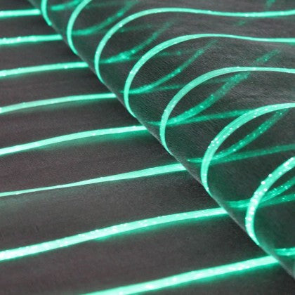 DANIELA BLACK FABRIC (LUMINOUS FIBER OPTIC FABRIC)